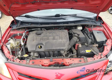 2011 Toyota Corolla S z USA, uszkodzony, nr VIN 2T1BU4EE6BC598323